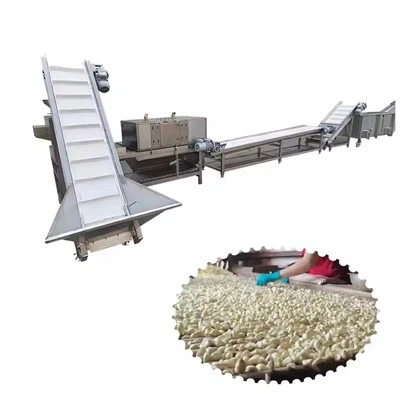لہسن پاؤڈر پروڈکشن لائن لہسن پروسیسنگ پلانٹ {100-1000 کلو لہسن اسپلٹنگ مشین ، چھیلنے والی مشین ، رنگین چھاتی ، پروسیسنگ مشین